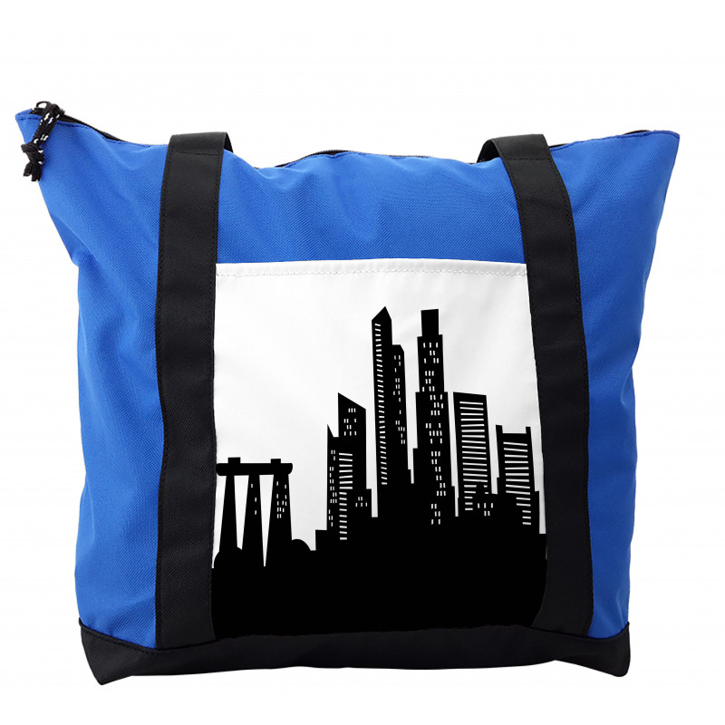 Urban Buildings Scene Shoulder Bag