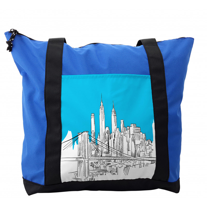 Pencil Drawn Brooklyn Shoulder Bag