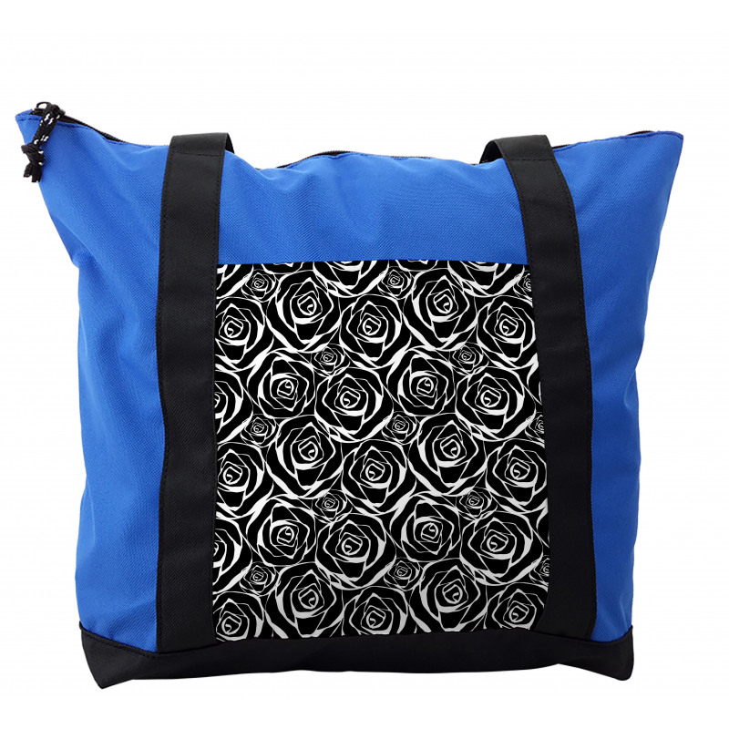Abstract Art Rose Flowers Shoulder Bag