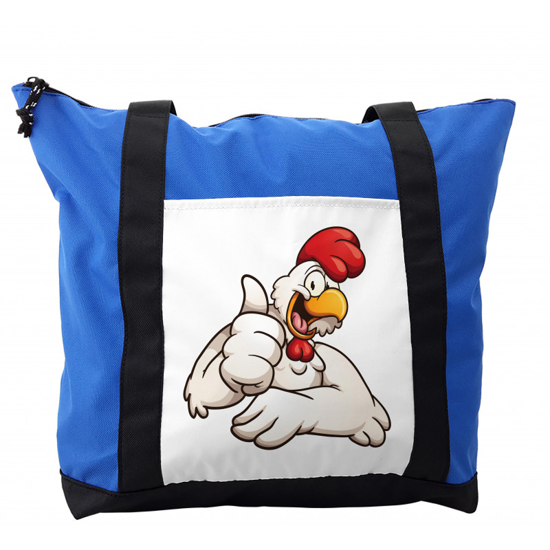 Joyous Cartoon Style Chicken Shoulder Bag