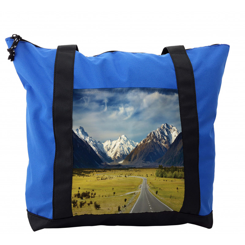 Snowy Mountains Alps Shoulder Bag