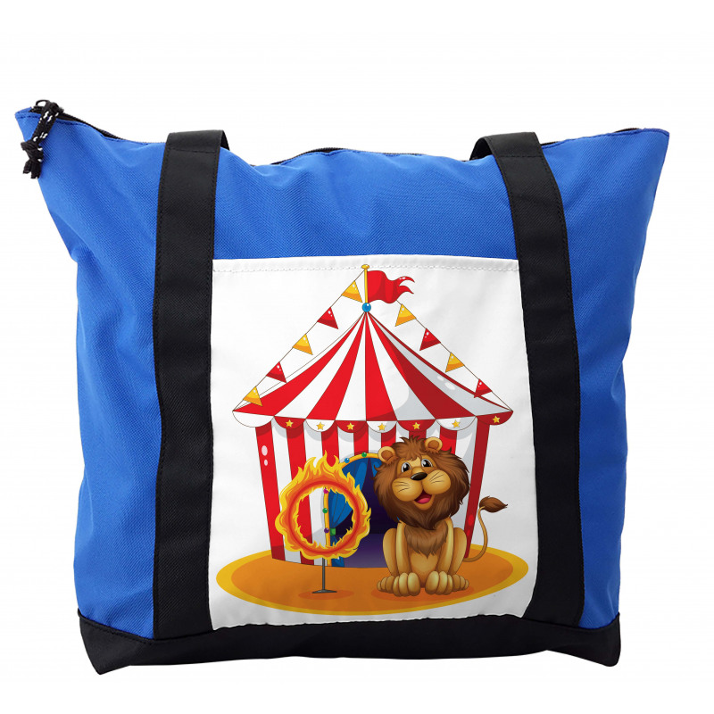 Fire Hoop Circus Tent Shoulder Bag