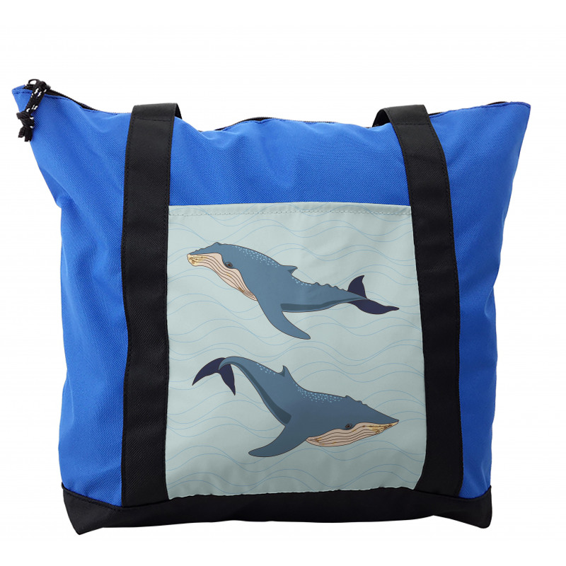 Giant Humpback  Animals Art Shoulder Bag