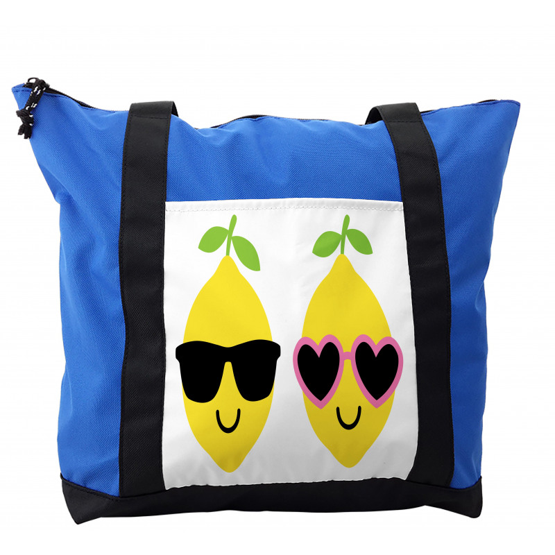 Boy Girl Lemon Smiling Shoulder Bag