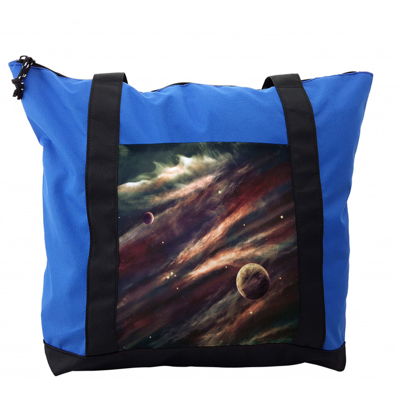 Nebula Planet Cloud Shoulder Bag
