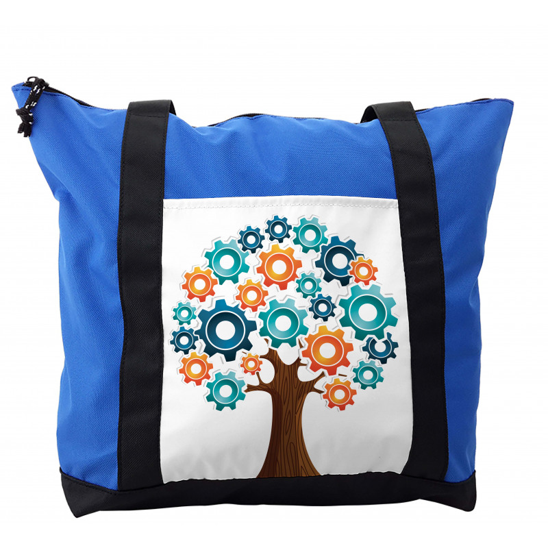 Innovation Gears Tree Shoulder Bag