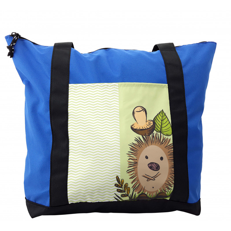 Hedgehog Chevron Shoulder Bag