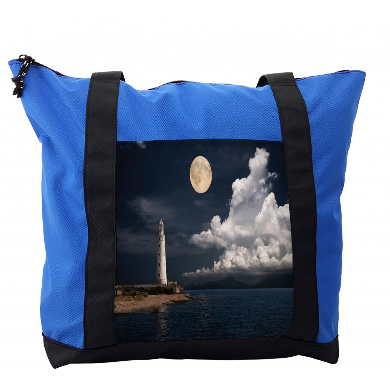 Moonlight Island Sea Shoulder Bag