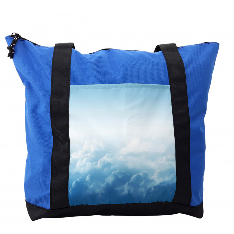 Peaceful Fluffy Clouds Shoulder Bag