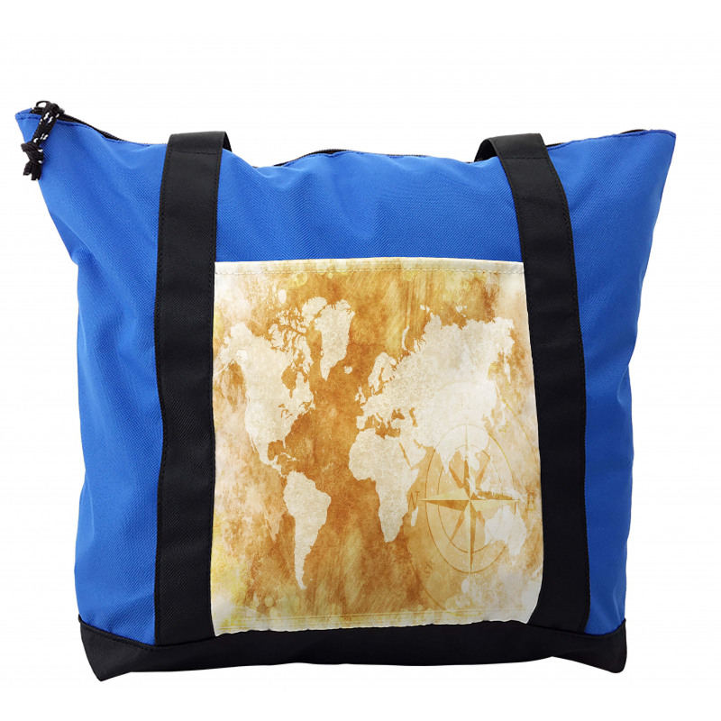 Old Fashioned World Map Shoulder Bag