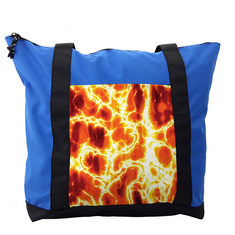 Hot Burning Lava Fire Shoulder Bag