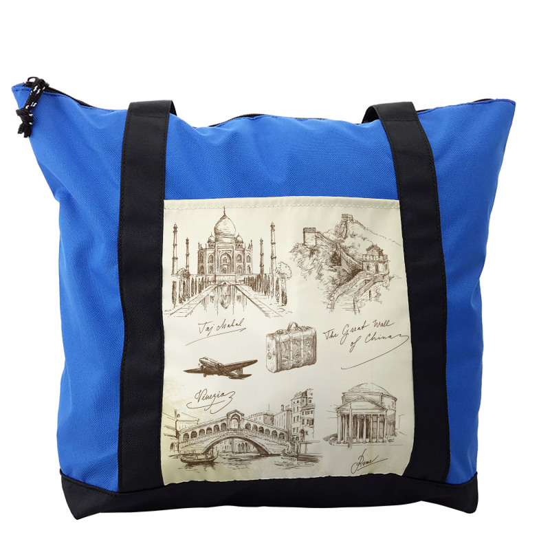 World Famous Landmarks Shoulder Bag