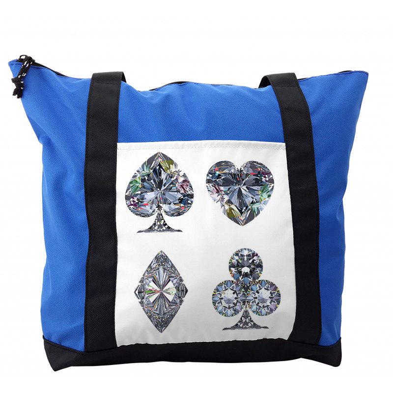 Heart Shaped Diamonds Shoulder Bag