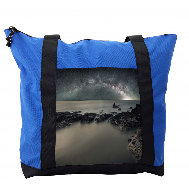 Milky Way Foggy Space Shoulder Bag