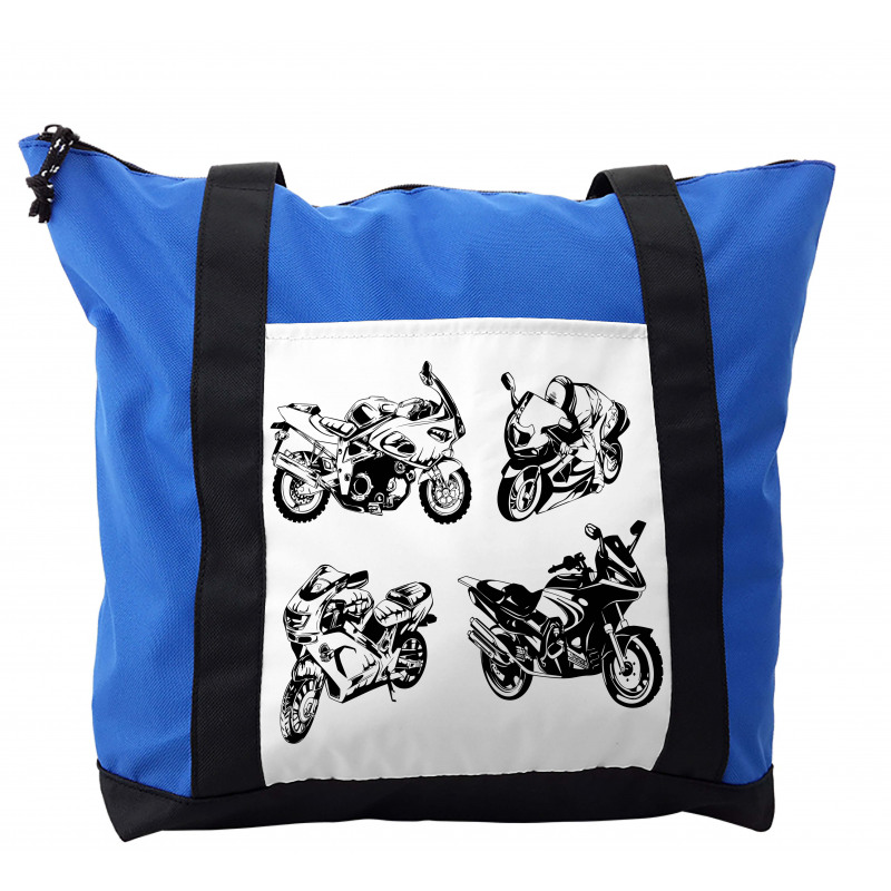Motorbikes Shoulder Bag