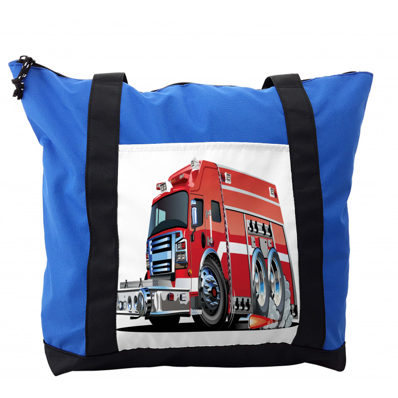 Fire Truck Rescue Team Shoulder Bag