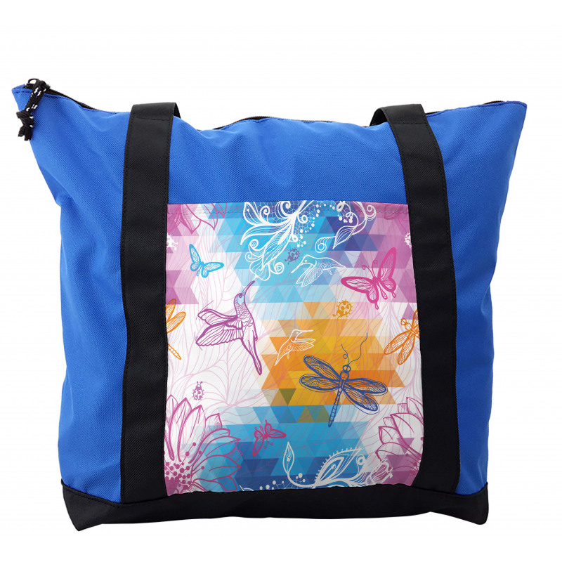 Butterflies Dragonflies Shoulder Bag