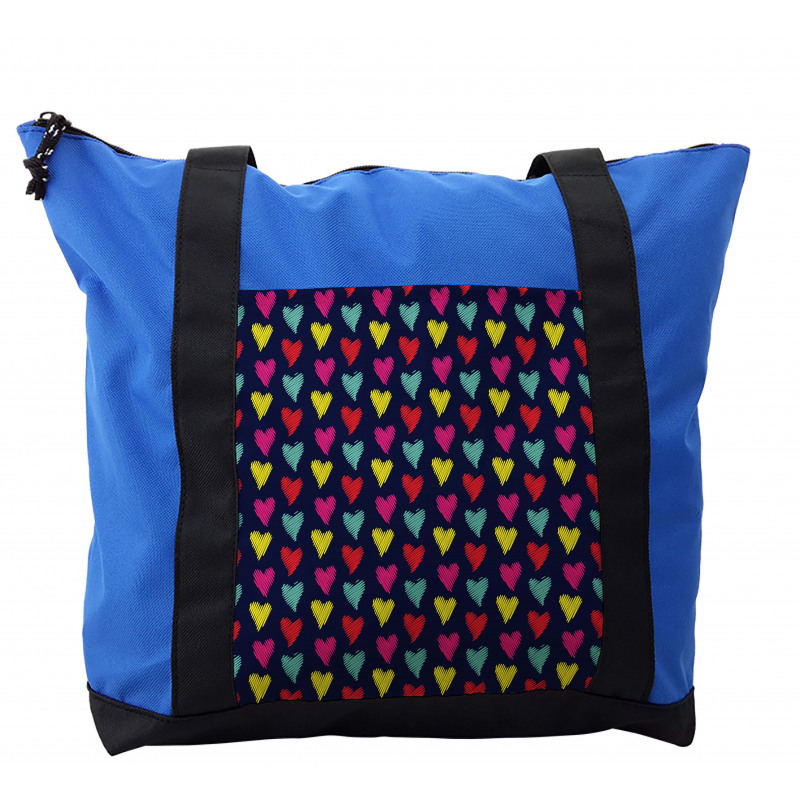 Hearts Love Happy Shoulder Bag
