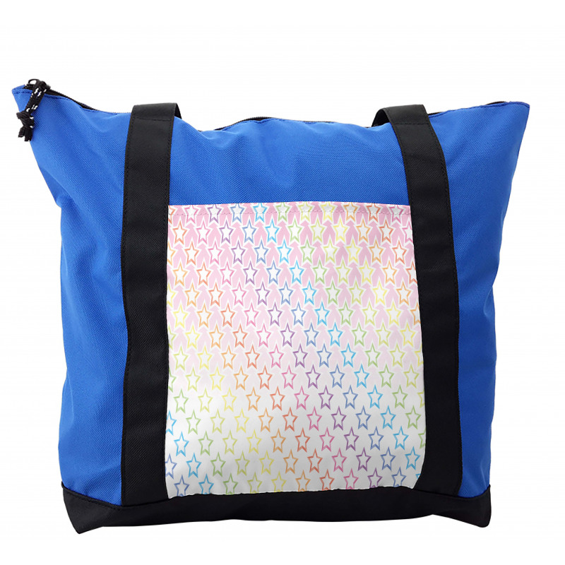 Stars in Rainbow Colors Shoulder Bag