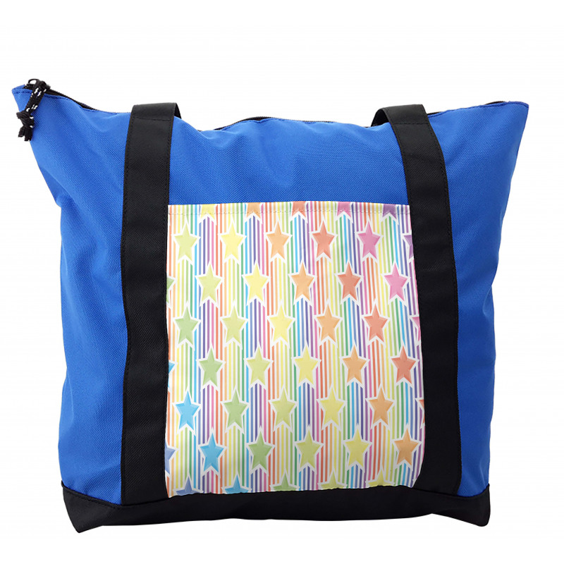 Star Rainbow Stripes Shoulder Bag