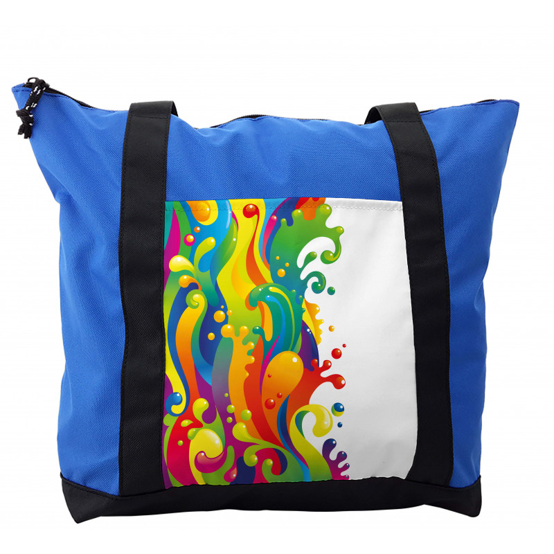 Rainbow Splash Shoulder Bag