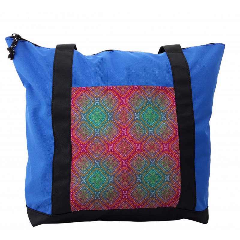 Boho Ombre Floral Shoulder Bag