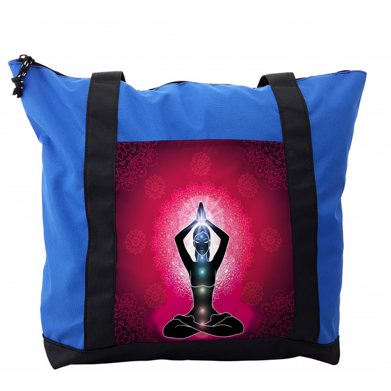 Maroon Yoga Meditation Shoulder Bag