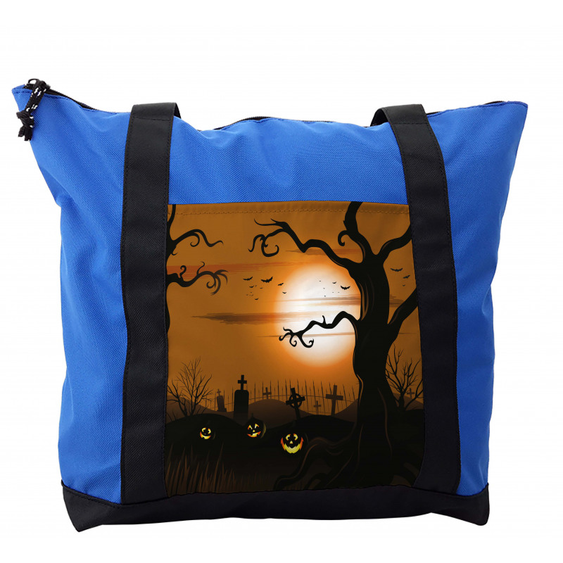 Scary Cemetery Shoulder Bag