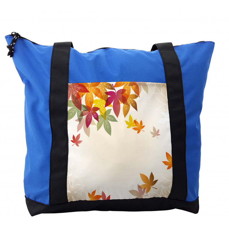 Maple Leaves Pastel Art Shoulder Bag