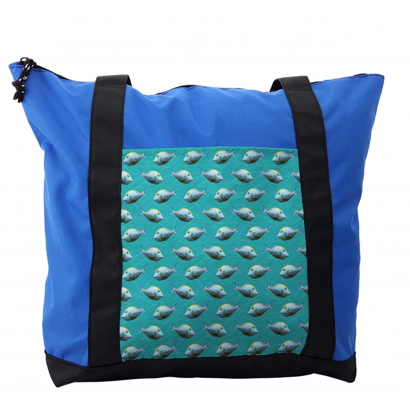 Fish Nautical Animal Art Shoulder Bag