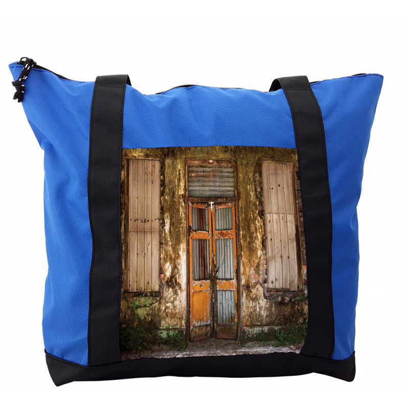 Grunge Old Door Shoulder Bag