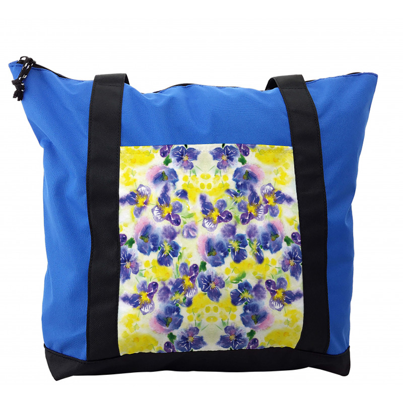 Butterfly Violet Field Shoulder Bag