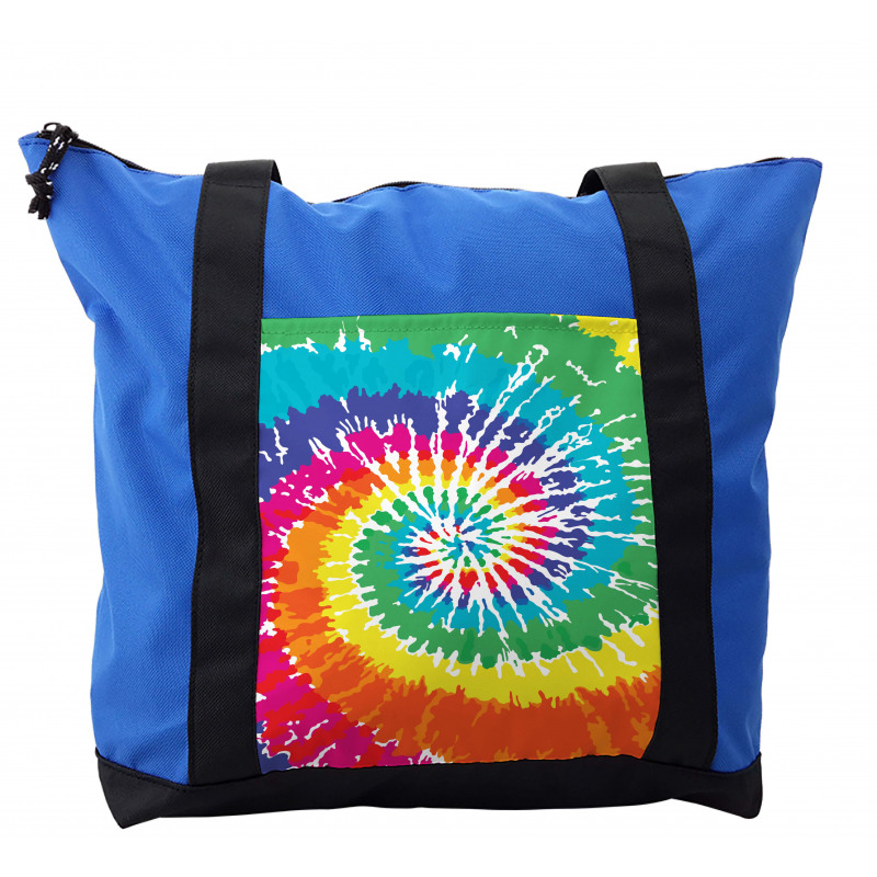 Rainbow Tie Dye Effect Shoulder Bag