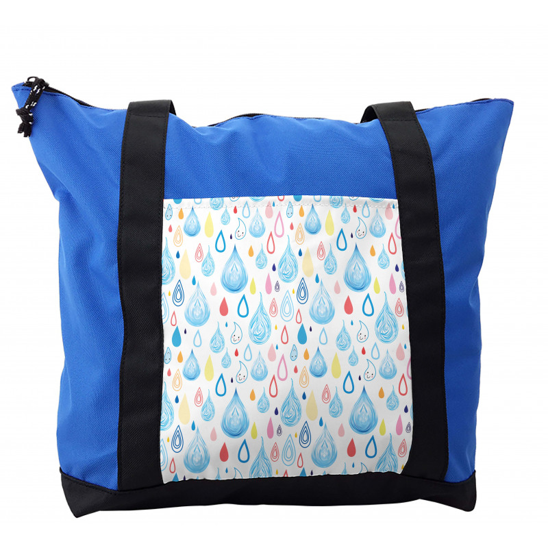 Funny Raindrop Autumn Shoulder Bag