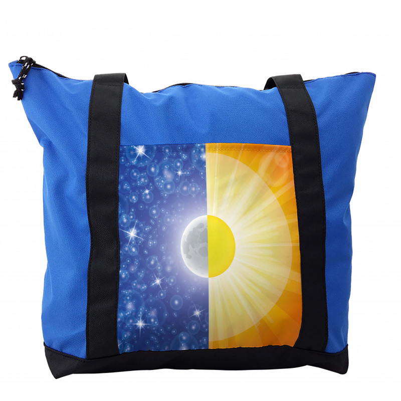 Sun Beams Sky Stars Shoulder Bag