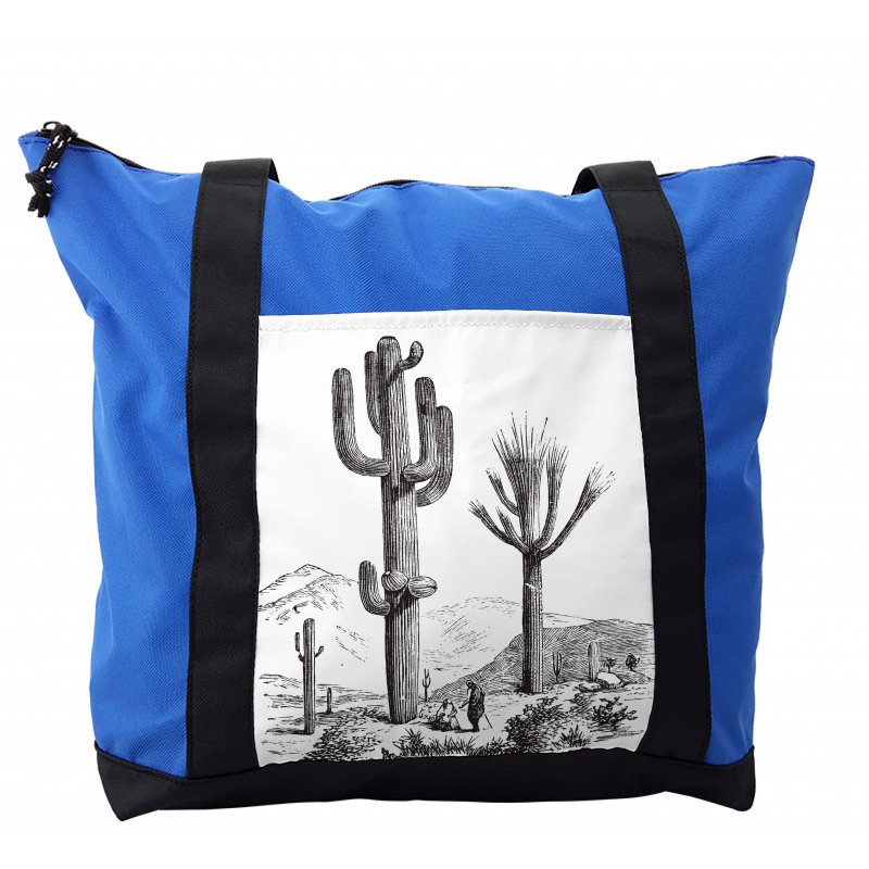 Sketchy Mexican View Shoulder Bag