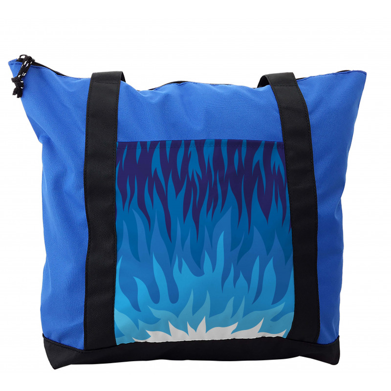 Abstract Gas Flame Fire Shoulder Bag
