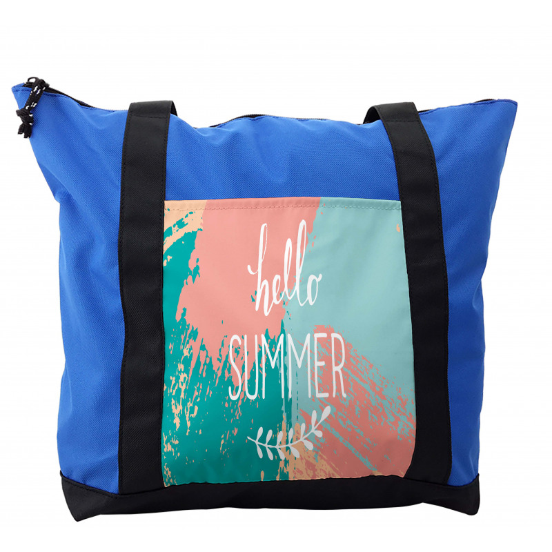 Hello Summer Lettering Shoulder Bag