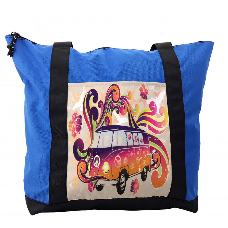 Peace Van Funny Shoulder Bag