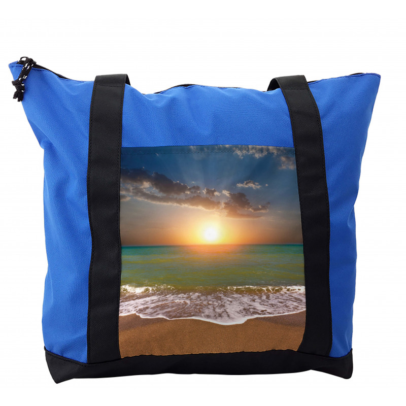 Idyllic Beach Scenery Shoulder Bag