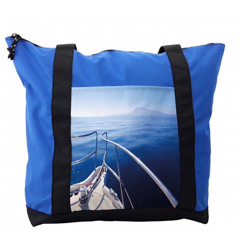 Boat Yacht Ocean Scenery Shoulder Bag