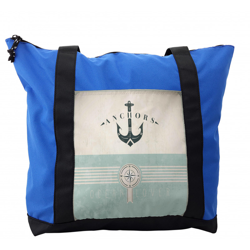 Vintage Marine Anchor Shoulder Bag