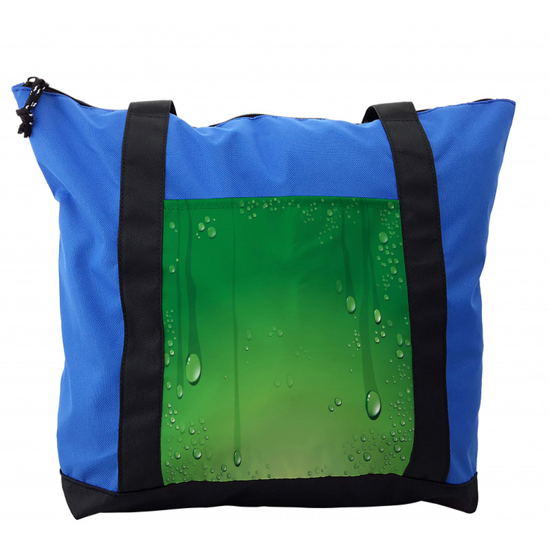Abstract Art Water Drops Shoulder Bag