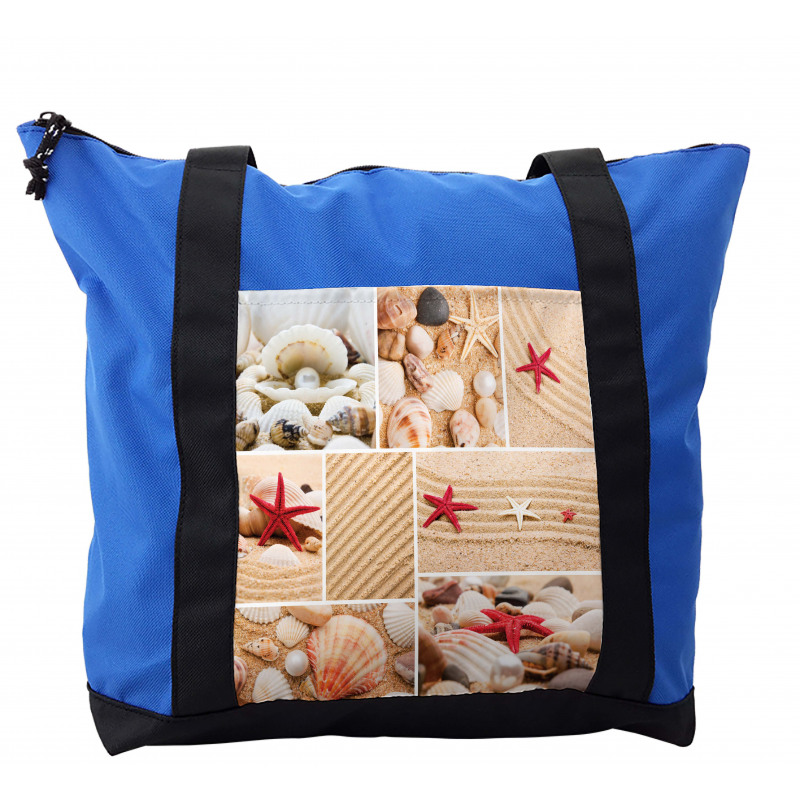 Seashells Starfishes Shoulder Bag