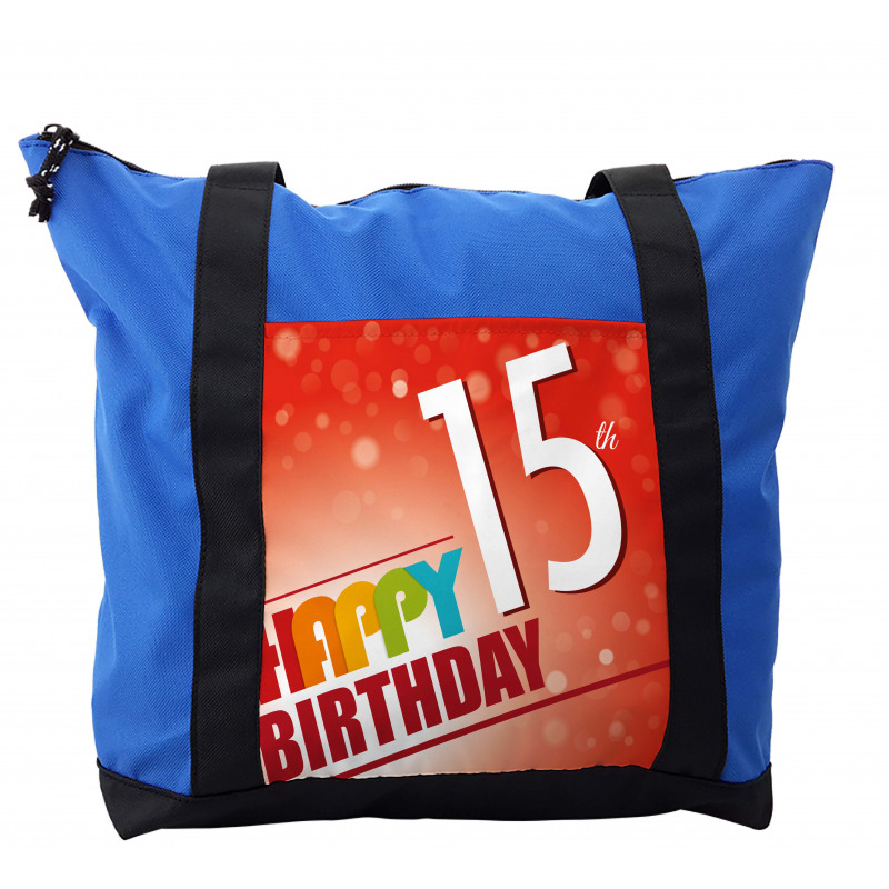 15th Birthday Concept Shoulder Bag