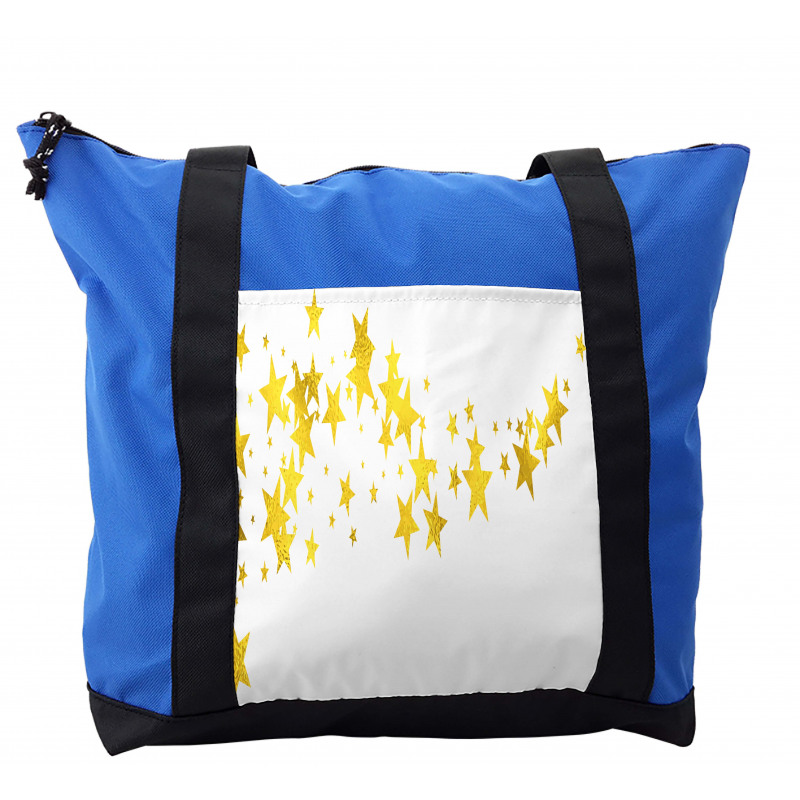 Yellow Shade Modern Stars Shoulder Bag