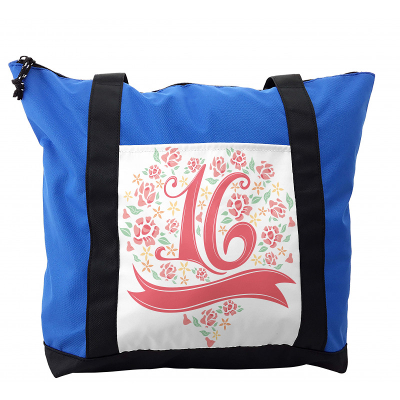 Floral 16 Shoulder Bag
