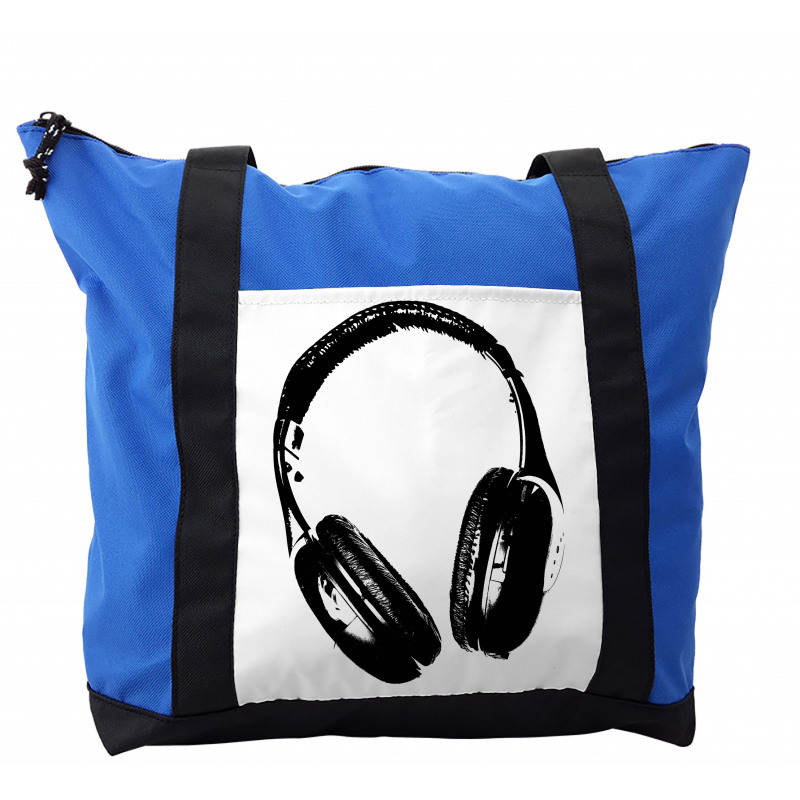 Grunge Headphones Fun Shoulder Bag