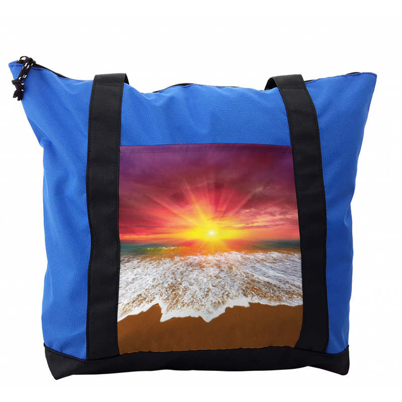 Vivid Coastal Scenery Shoulder Bag