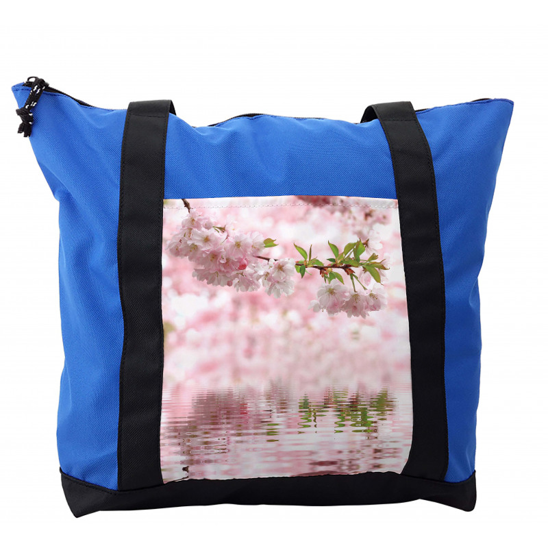 Tender Floral Branch Water Shoulder Bag